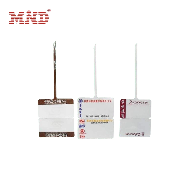 RFID Jewelry Tag Jewelry Store Management UHF Anti-Theft Tag 860-960MHz Wide Range Label