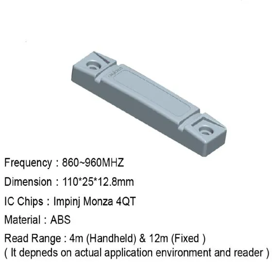 OEM UHF Tags Key Glass Tag Sticker PVC Card UHF RFID Vehicle Tags Microchip Windshield Car Label